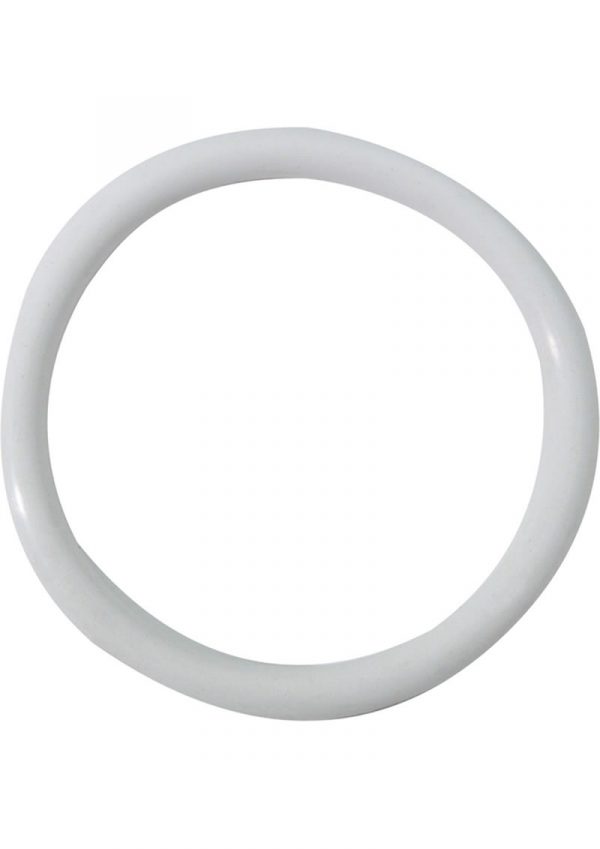 Cock Ring Simple 2 Inch White
