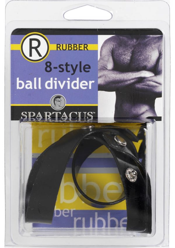 Rubberline 8 Style Ball Divider Black