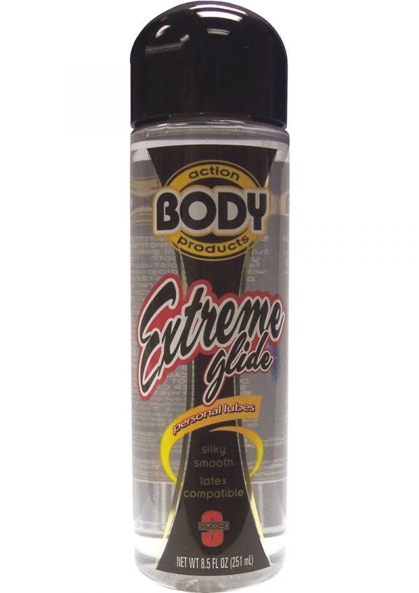 Body Action Extreme Glide Silicone Based Lubricant 8.5 Ounce