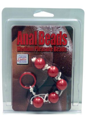 Anal Beads Medium Pleasure Beads Assorted Colors