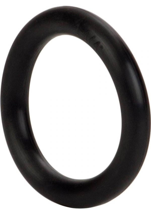 Rubber Cock Ring Small 1.25 Inch Diameter Black