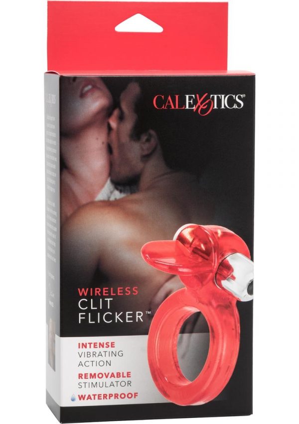 Clit Flicker With Wireless Stimulator Red