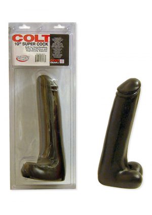 Colt Deep Flexer Silicone Vibrating Anal Probe Waterproof Black 7 Inch