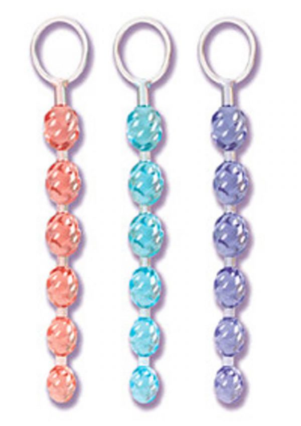 Swirl Pleasure Beads Crystalessence Material 8 Inch Purple