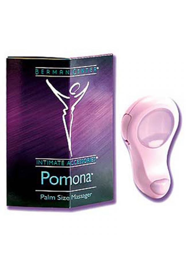 Berman Center Intimate Accessories Pomona Palm Size Massager Lavender Box