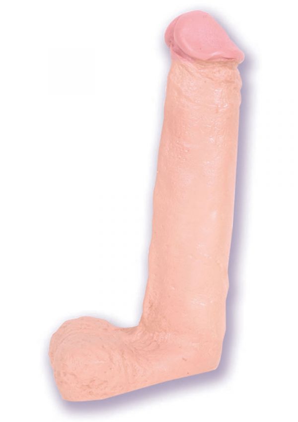 The Naturals Cock With Balls 8 Inch Flesh