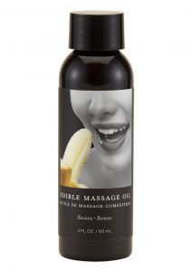 Earthly Body Edible Massage Oil Banana 2 Ounce