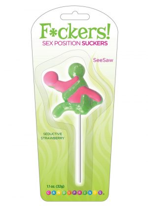 Candy Prints F*ckers Sex Position Sucker Seesaw Seductive Strawberry Flavor