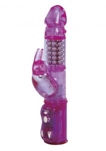 Minx Bunny Glow Rabbit Vibrator Purple 5 Inches