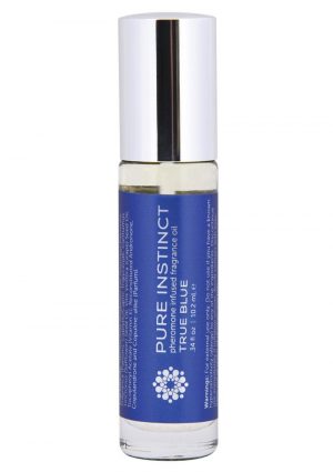 Pure Instinct Pheromone Infused Fragrance Oil True Blue Roll-On 0.34 Ounces