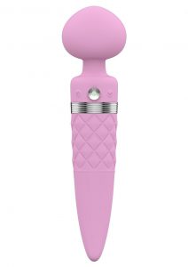 Pillow Talk Sultry Dual Ended Warming Massager Wand Pink
