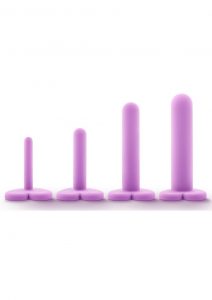 Wellness Dilator Kit Purple Expander Silicone Non Vibrating