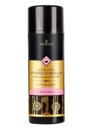 Ultra Thick Hybrid Formula Flavored Personal Moisturizer Cotton Candy 3.38 Ounces