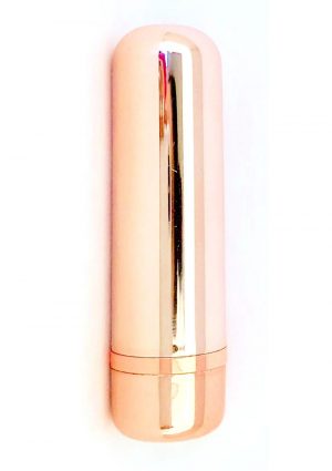 Joie 15 Function USB Rechargeable Bullet Waterproof Rose Gold 2.5 Inch