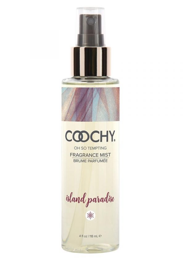 Coochy Oh So Tempting Fragrance Mist Island Paradise 4 Ounce Spray