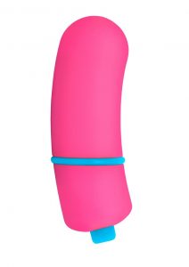 Rock Candy Jellybean Curved Bullet Multi Speed Splashproof Pink