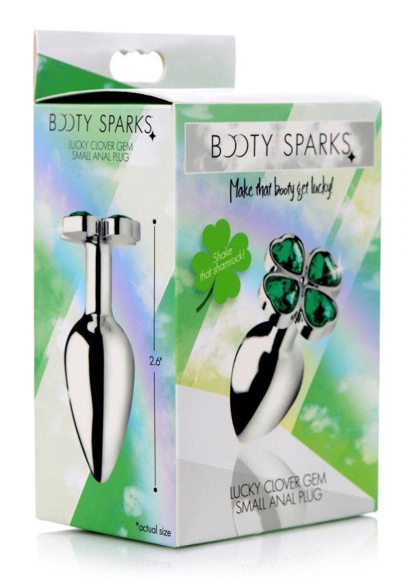 Booty Sparks Lucky Clover Gem  Nickle Free Small