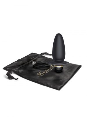 Frederick`s Of Hollywood Rechargeable 4 Inch Booty Plug  Multi Function  Vibration Silicone Black