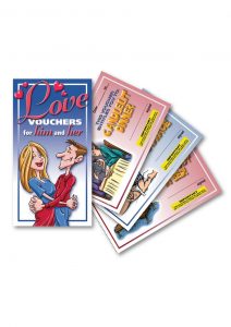 Love Vouchers For Him And Her Game Novelty
