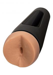 Man Squeeze Men.Com Pierce Paris UltraSkyn Stroker Realistic Anus Vanilla 9 Inches