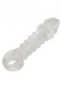 Ultimate Stud Extender With Scrotum Support Ring Clear