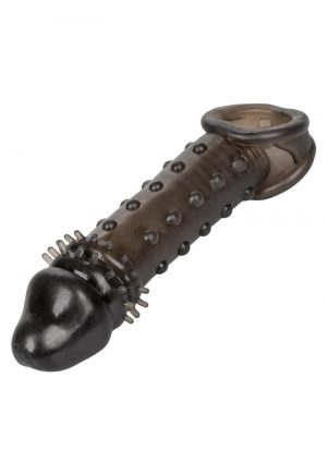 Ultimate Stud Extender With Scrotum Support Ring Smoke