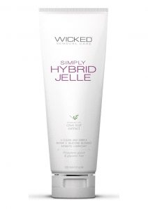Wicked Sensual Care Simply Hybrid Jelle With Olive Leaf Extract 4 Ounce Tube