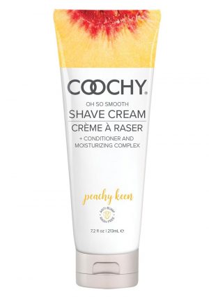 Coochy Oh So Smooth Shave Cream Peachy Keen 7.2 Ounce Tube