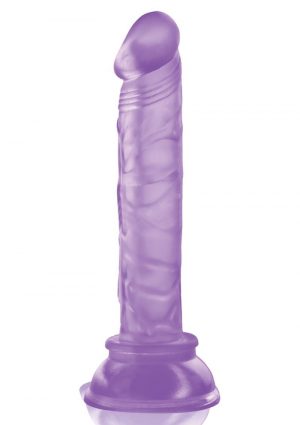 The 9`s - Diclets Jelly Dildo 8in - Purple