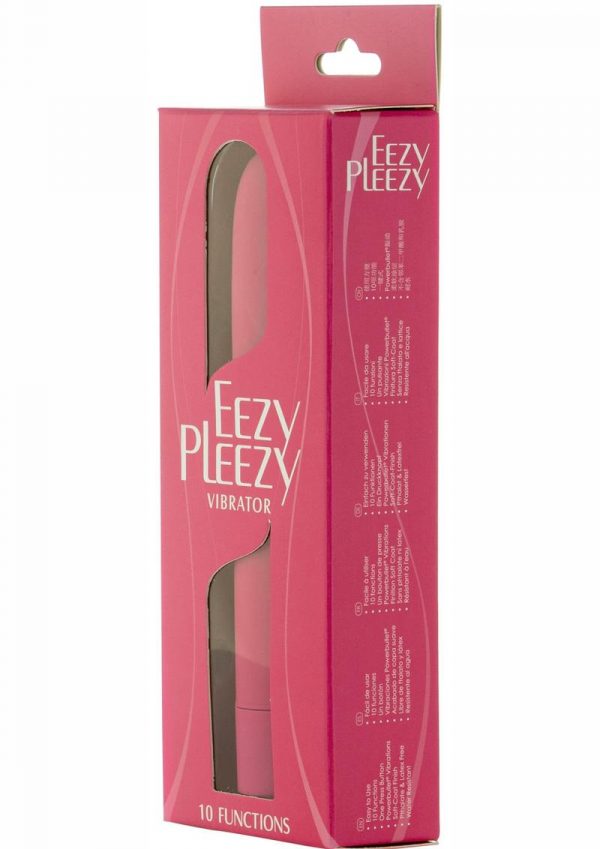Simple andamp; True Eezy Pleezy Silicone Bullet Vibrator - Pink
