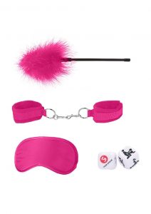Ouch! Kits Introductory Bondage Kit #2 4pc - Pink