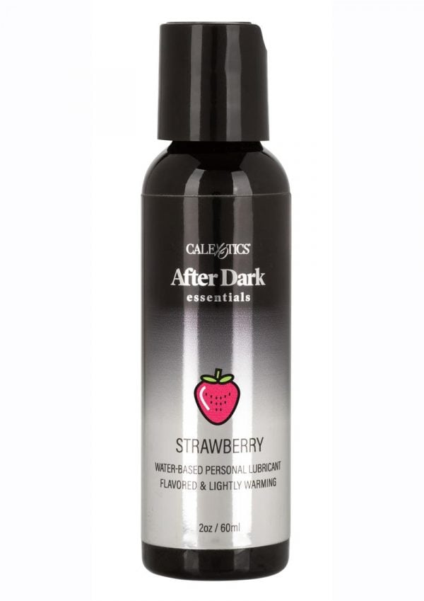 After Dark Essentials Water-Based Flavored Personal Warming Lubricant Strawberry 2oz