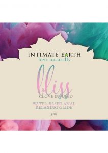 Intimate Earth Bliss Anal Relaxing Water Based Glide 3ml Foil