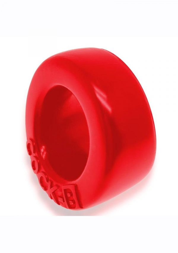 Cock B Bulge Silicone Cock Ring - Red