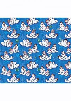 Snowman Holiday Gift Wrap