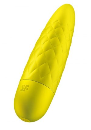 Satisfyer Ultra Power Bullet 5 Rechargeable Silicone Bullet Vibrator - Yellow
