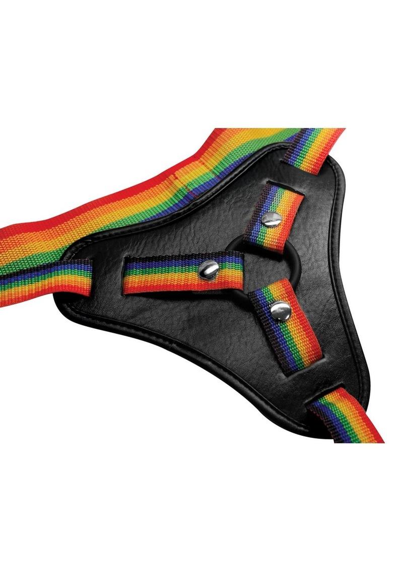 Strap U Take The Rainbow Universal Harness - Rainbow