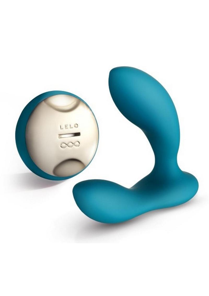 Hugo Rechargeable Prostate Massager - Ocean Blue