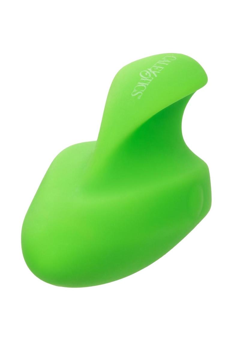 Neon Vibes The Ecstasy Vibe Rechargeable Silicone Vibrator - Green