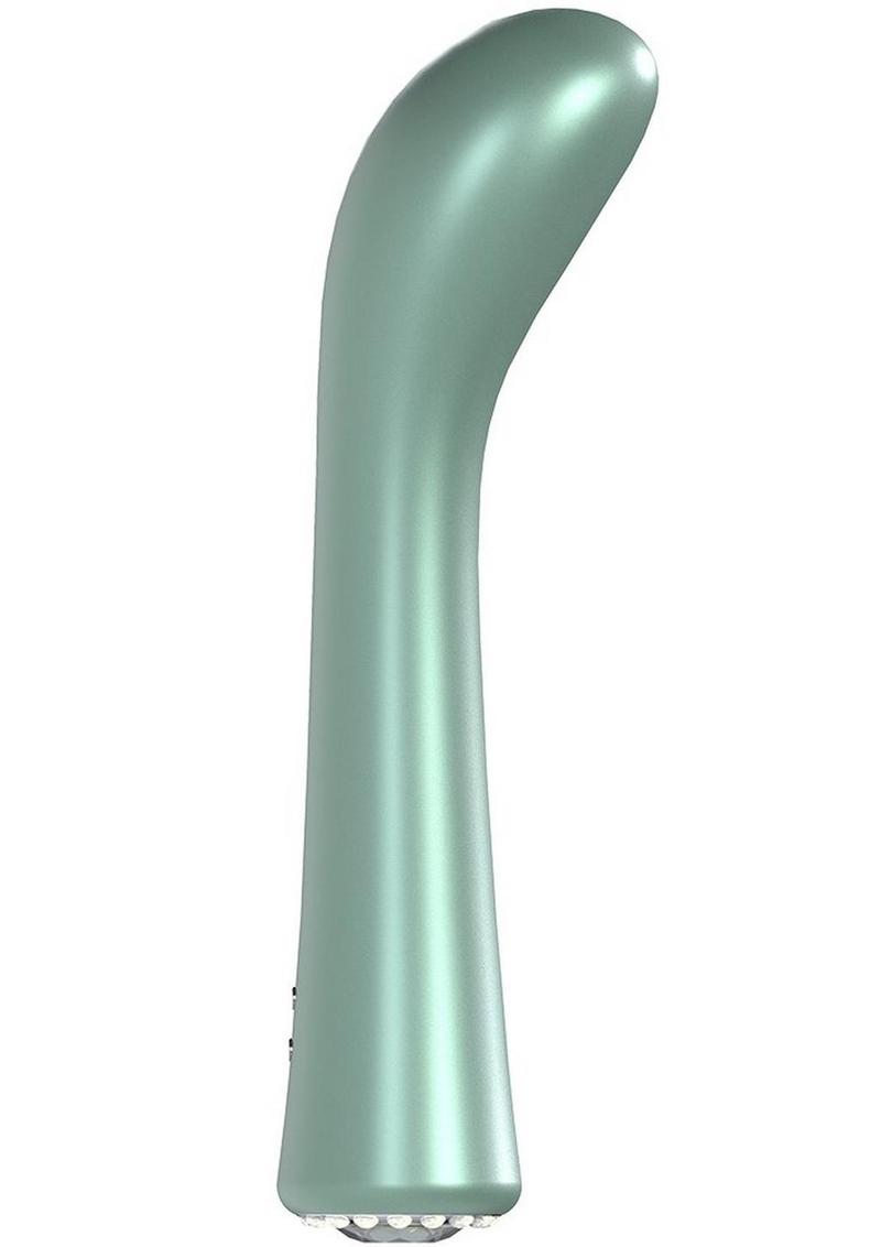 LoveLine La Peria III Rechargeable 10 Speed G-Spot Vibrator - Green