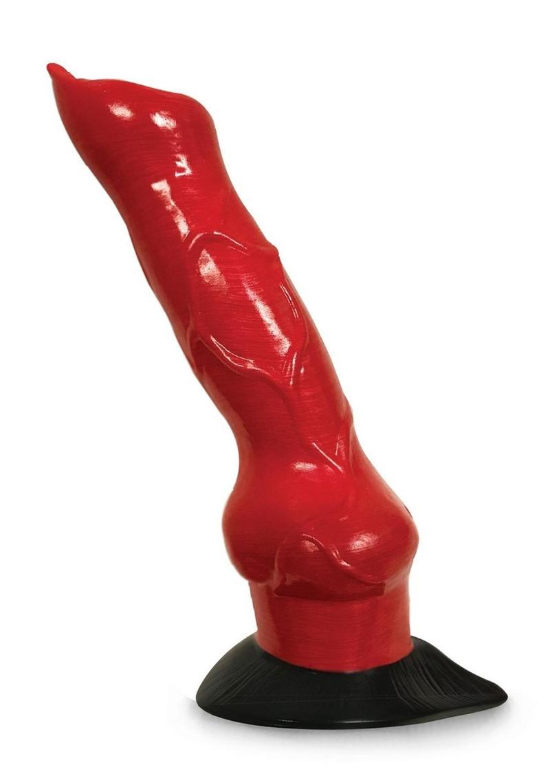 Alien Nation Cerberus Silicone Creature Vibrating Dildo - Red