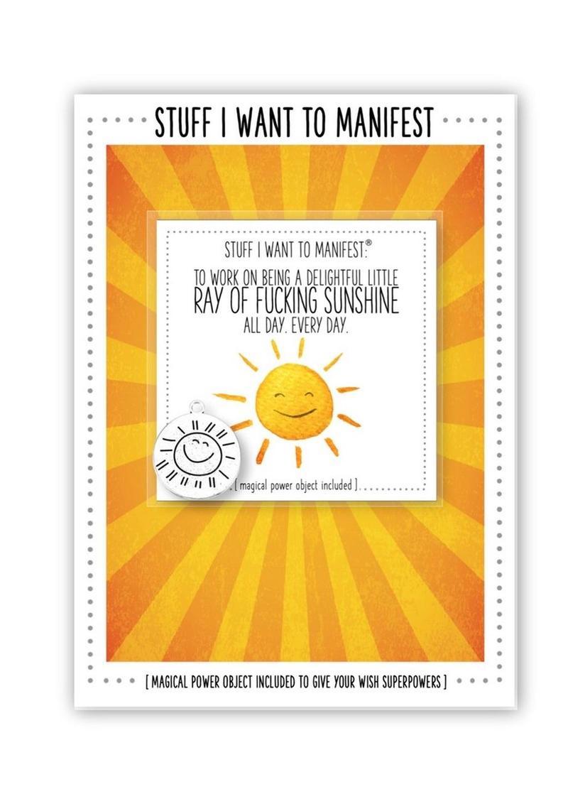 Warm Human Manifest Greeting Card - Sunshine