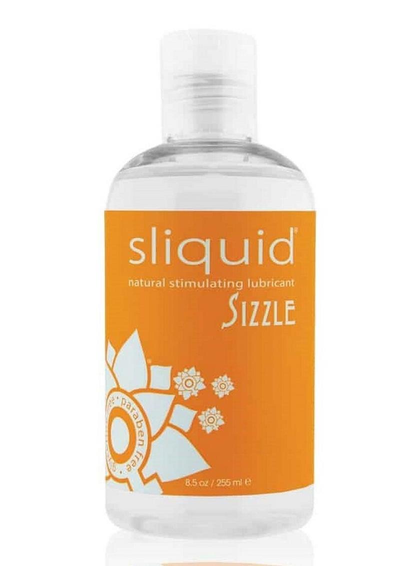 Sliquid Naturals Sizzle Water Based Warming Lubricant 8.5oz