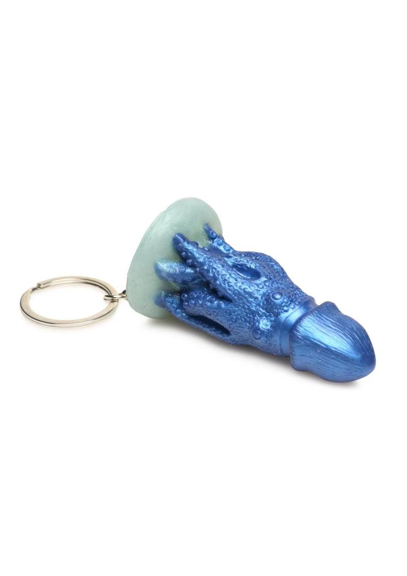 Creature Cocks Cocktopus Keychain - Blue