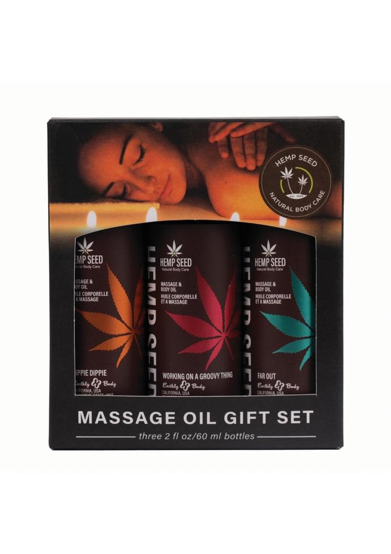 Hemp Seed 2024 Summer Massage Oil Collection Gift Set