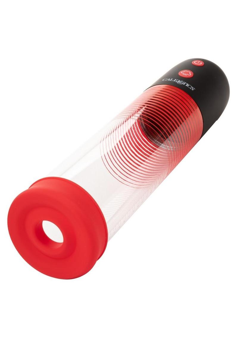 Optimum Series Big Man`s Rechargeable EZ Pump - Red/Black