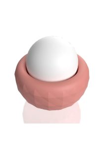 Screaming O Cuties Dotty Rechargeable Silicone Egg Vibrator - Dusty Rose